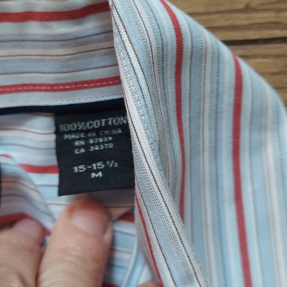 Mens Verticale button down - Picture 5 of 5